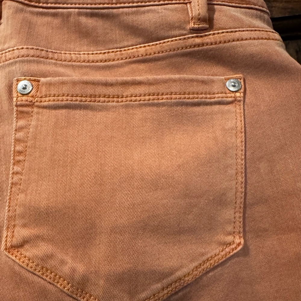 J Jill Soft Orange Fall Ready Jeans